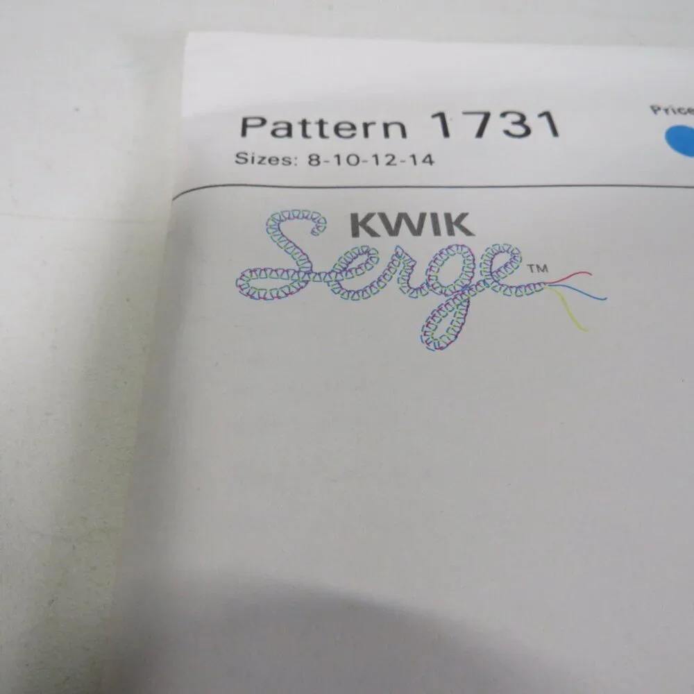 Kwik Sew 1731 clothing pattern Kids Sweatshirt Jacket w sleeves w Hood UNCUT